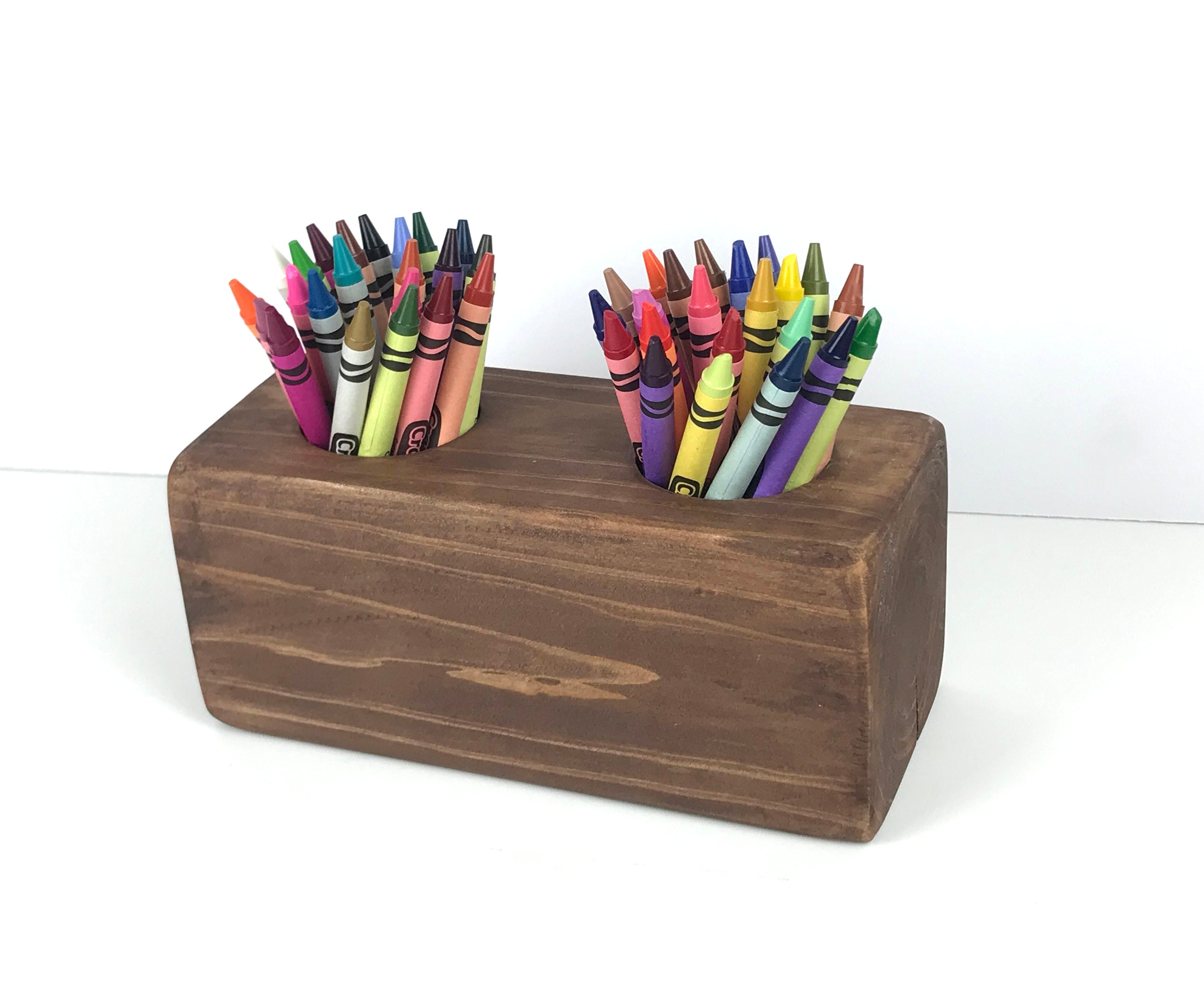 Crayon Holder, Coloring Table Organizer, Crayon Storage, Craft Organizer,  Kids Crayon Storage, Kids Birthday Present 