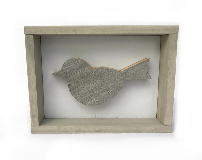 Barnwood Bird Wood Wall Art Reclaimed Wood Art Farmhouse Etsy