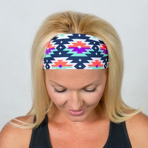 Yoga Headband-Workout Headband-Running Headband-Fitness Headband-Bohemian Headband-Fashion Headband-Bandana-Women Head Wrap-Wide Headband