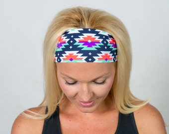 Yoga Headband-Workout Headband-Running Headband-Fitness Headband-Bohemian Headband-Fashion Headband-Bandana-Women Head Wrap-Wide Headband