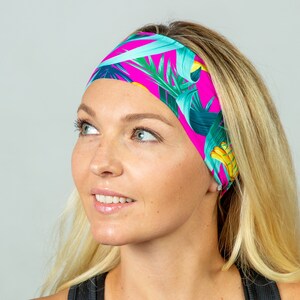 Yoga Headband-Workout Headband-Fitness Headband-Running Headband-Women Headband-Wide Headband- Moisture Wicking Headband-Hair Accessories