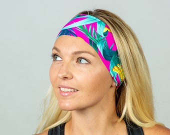 Yoga Headband-Workout Headband-Fitness Headband-Running Headband-Women Headband-Wide Headband- Moisture Wicking Headband-Hair Accessories