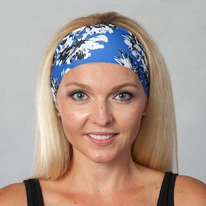 Yoga Headband-Workout Headband-Fitness Headband-Running Headband-Women Headband-Wide Headband- Moisture Wicking Headband-Boho Headband