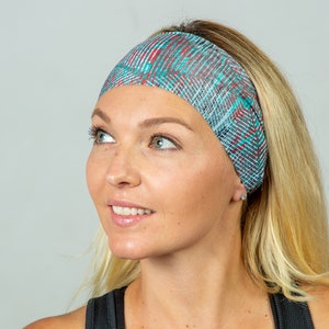 Yoga Headband for Women-Fitness/Running Headband-Athletic Workout Headband-Stretchy Headband-Women Headband-Moisture Wicking Headband