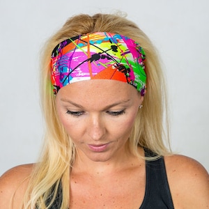 Yoga Headband-Workout Headband-Fitness Headband-Running Headband-Women Headband-Wide Headband-Boho Headband-Hair Accessories