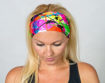Yoga Headband-Workout Headband-Fitness Headband-Running Headband-Women Headband-Wide Headband-Boho Headband-Hair Accessories