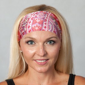 Yoga Headband-Workout Headband-Fitness Headband-Running Headband-Women Headband-Moisture Wicking Headband-Boho Headband-Hair Accessories