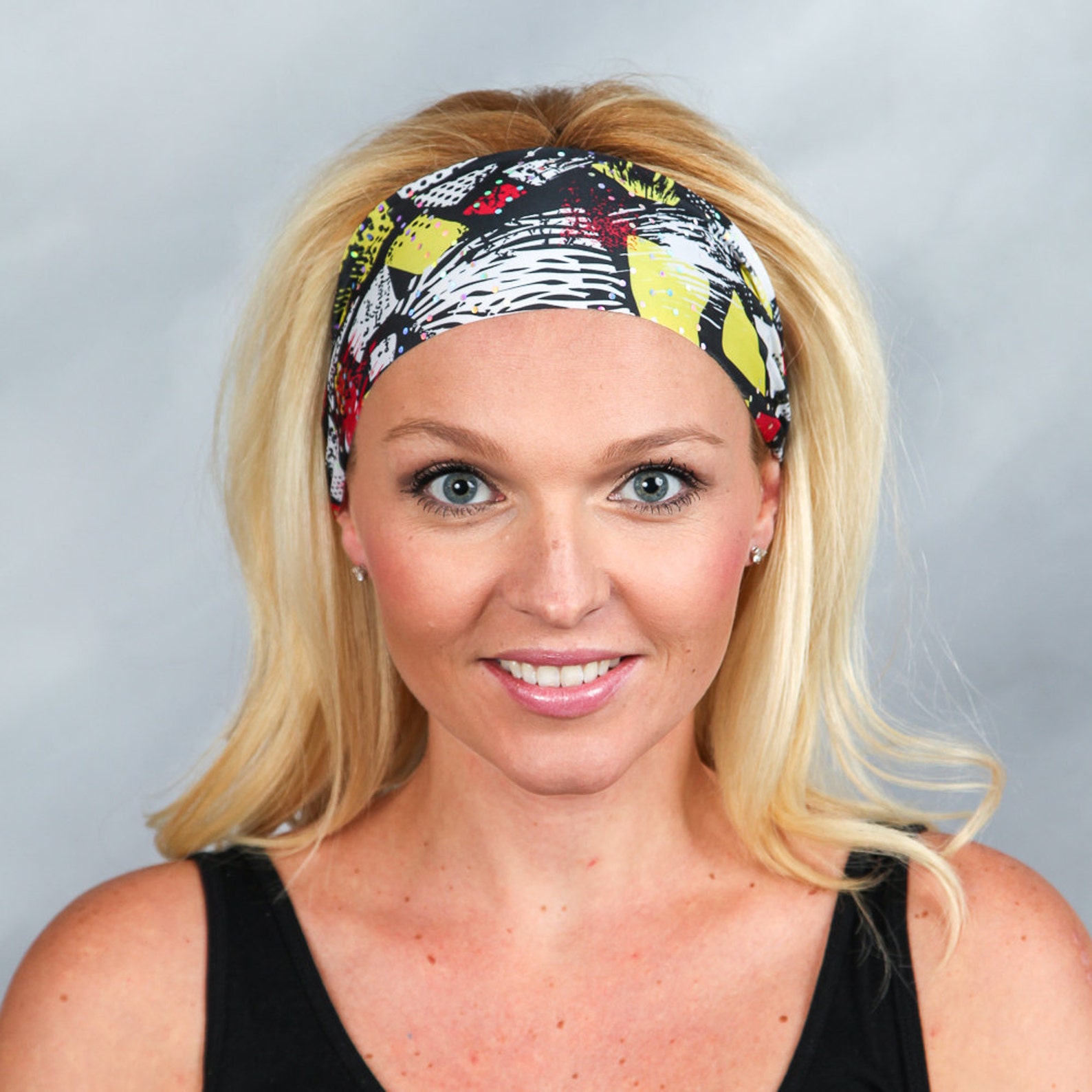 Yoga Headbandworkout Headbandrunning Headbandboho Wide Etsy