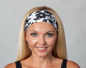 Yoga Headband-Workout Headband-Fitness Headband-Running Headband-Women Headband-Moisture Wicking Headband-Boho Headband-Hair Accessories