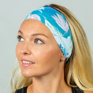 Yoga Headband-Workout Headband-Fitness Headband-Running Headband-Women Headband-Wide Headband- Moisture Wicking Headband-Hair Accessories