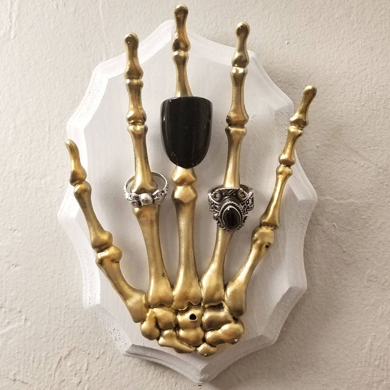 Skeleton Hand Jewelry Holder Jewelry Organizer Jewelry Etsy