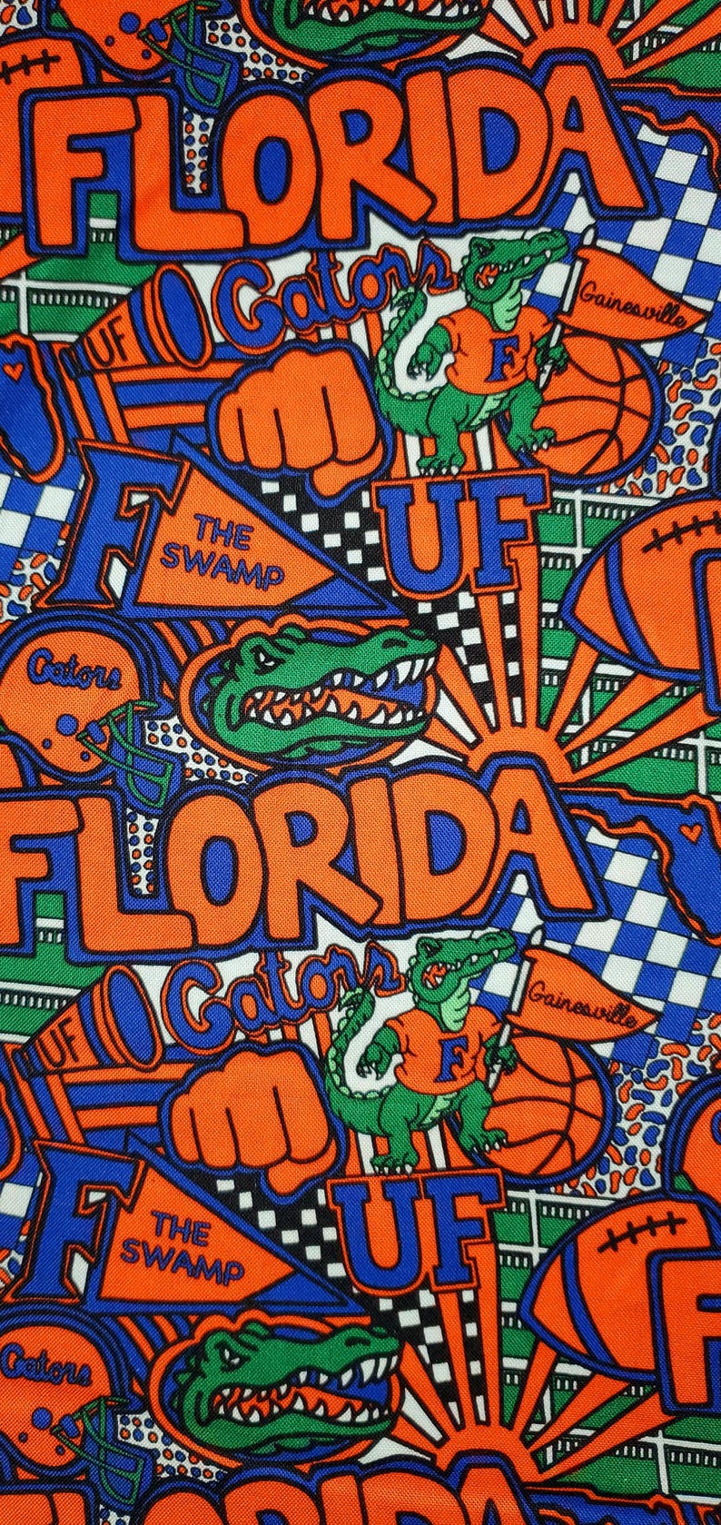 FABRIC University of Florida Gator College Football Bold Smooth Cotton
