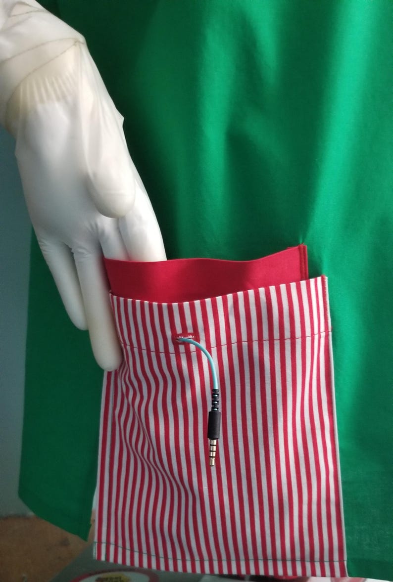 Scrub Tops CUSTOMER sends fabric/ purchase their own fabric ELSEWHERE and Send It To ME for unique Custom Scrub Shirts V neck special gifts. image 15