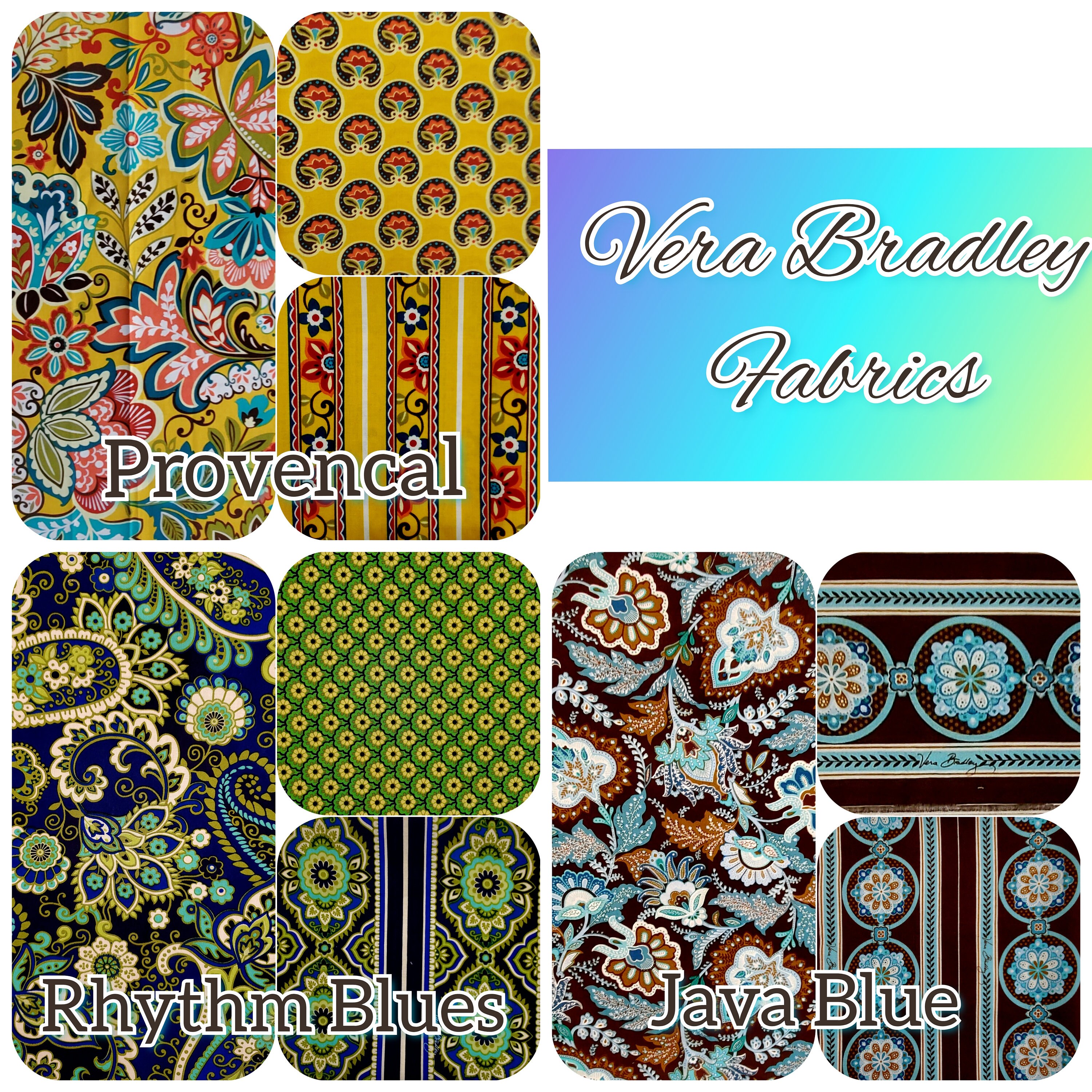 Retired Vera Bradley Fabric Patterns Bradley Prints Vera Bradley