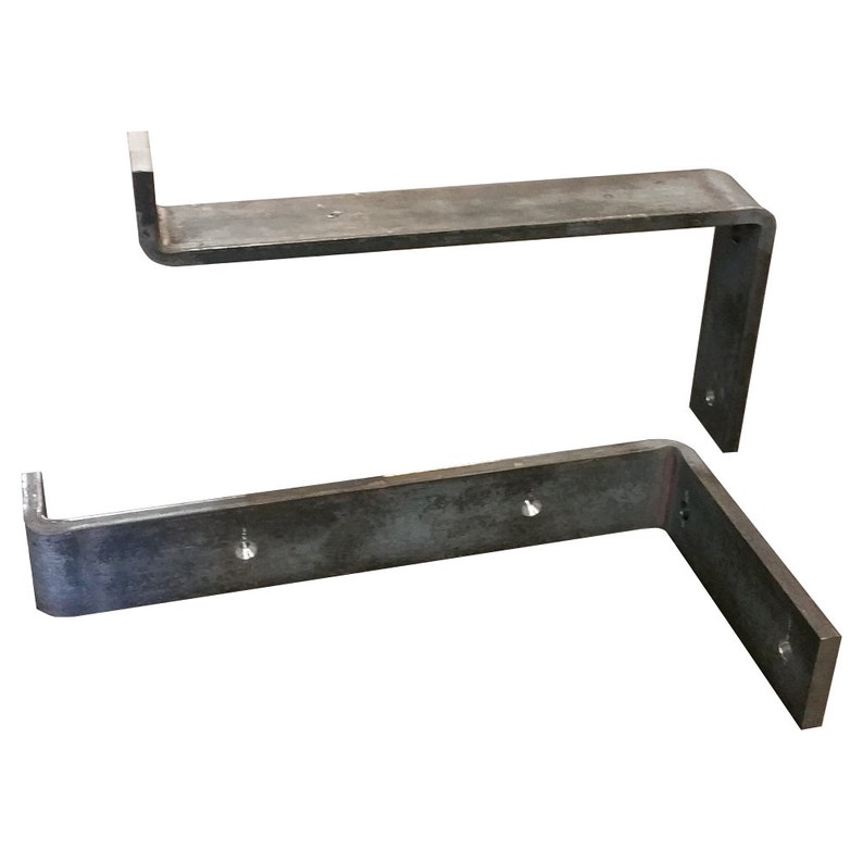 Extreme heavy duty Z bracket Shelf Brackets 3/8 Etsy
