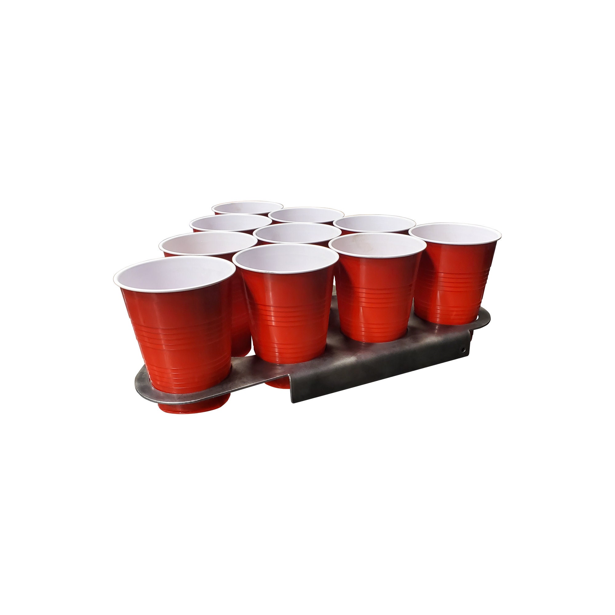 The pong rack. Easy beer pong cup setup. Perfect rack every Etsy