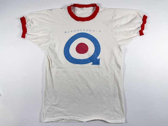 1980's Vintage The Who Quadrophenia Ringer T-Shirt - image 1