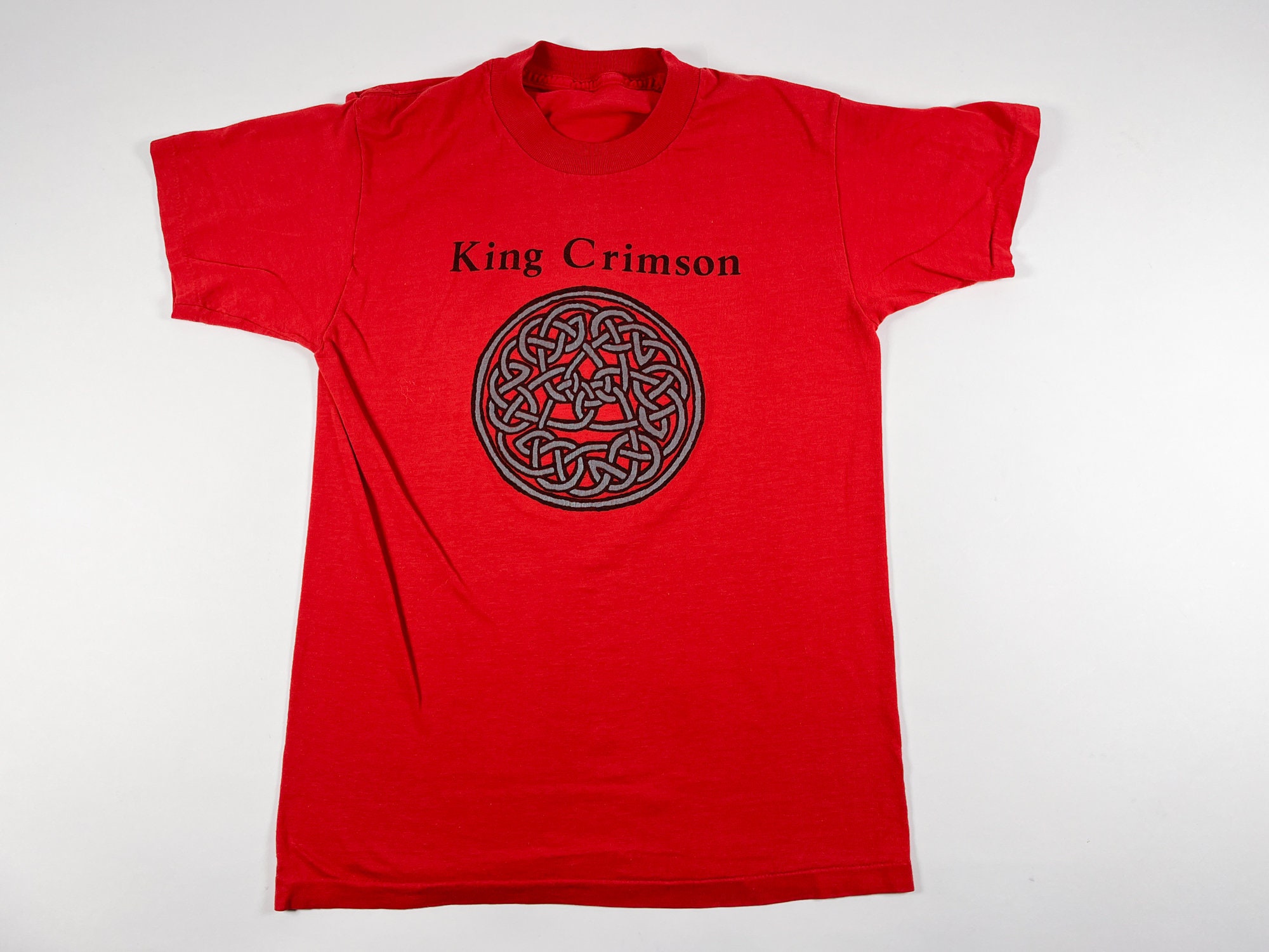 1990's Vintage King Crimson Discipline T-shirt - Etsy
