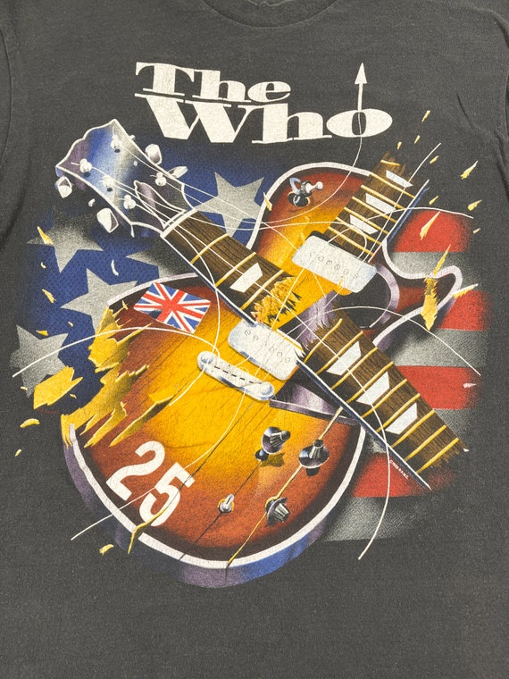 1989 The Who 25th Anniversary Tour TShirt Gem