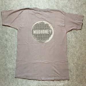 1990 Mudhoney Manhole Cover T-Shirt