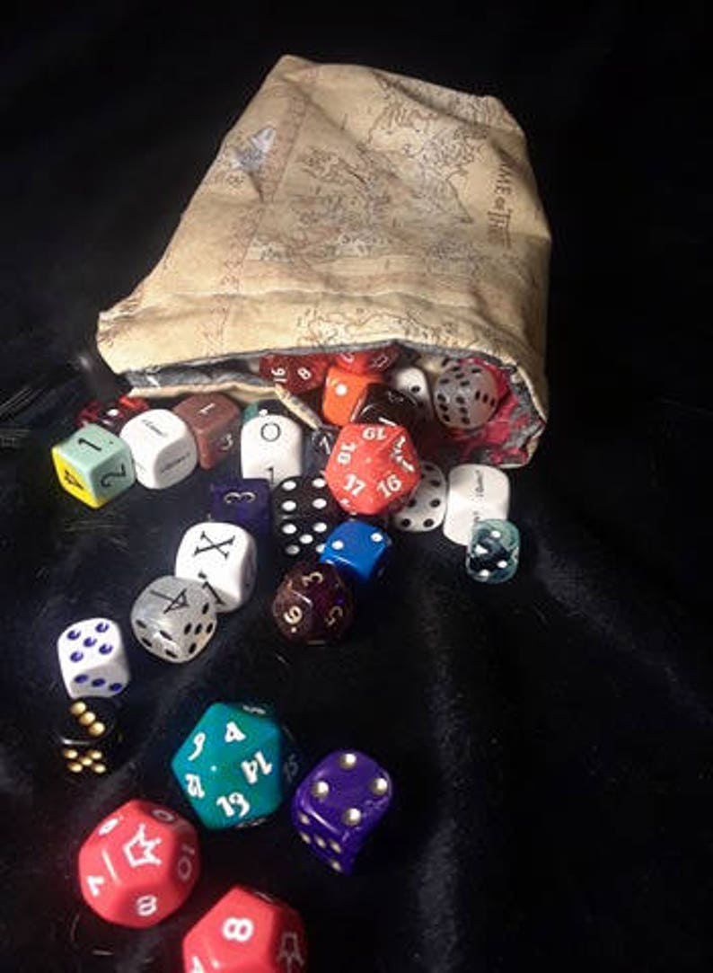Game of Thrones Reversible Dice Bag for Gamers Dungeons and Etsy