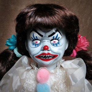 Haunted clown shop dolls