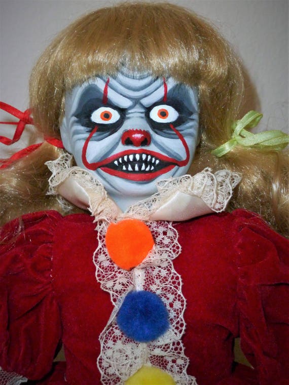 haunted clown doll
