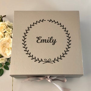 Custom Gift Box - Birthday Gift Box - Wedding Party Gift Box - Bride Gift Box -Christmas Gift Box - Valentines Gift Box - A63B