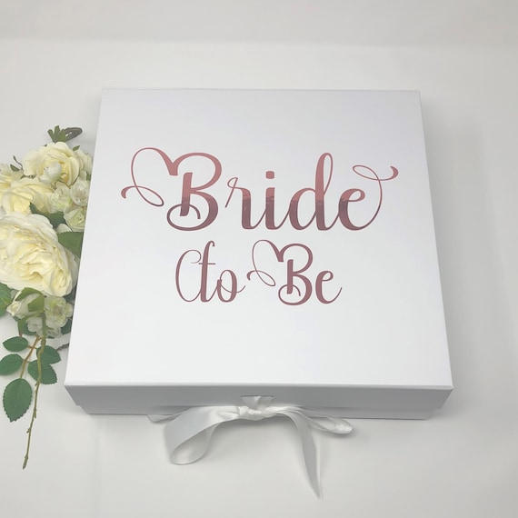 Bride to be Gift Box - hen party Gift Box - Engagement Gift Box - Bride to be Gift Box -Wedding Day Gift Box - 3B-55-A