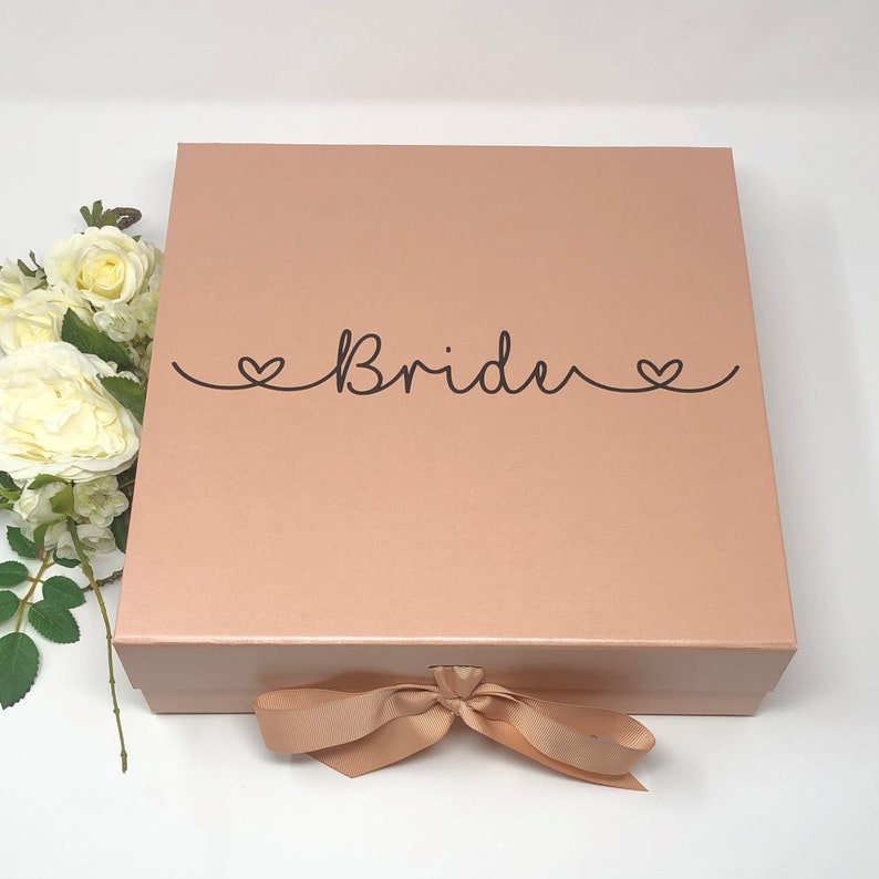 Bride Gift Box Bride to Be Hen Party Bride Wedding Day Etsy UK