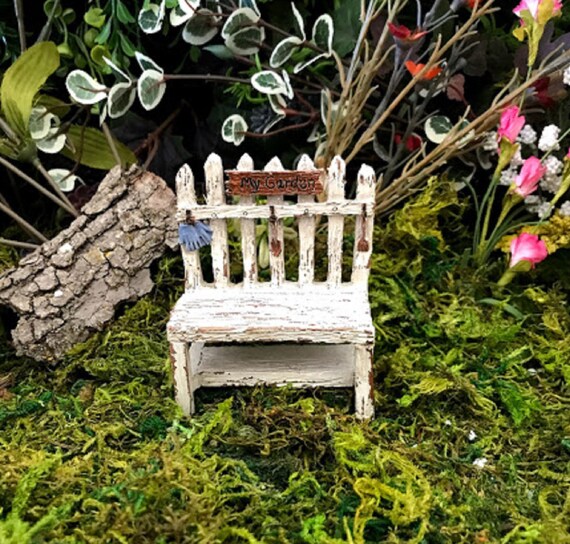 Miniature Picket Fence Potting Bench Etsy