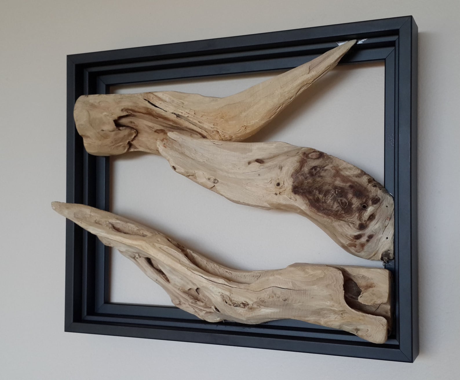 8 x 10 Driftwood Branch Art. Wood Art. Wall Air Etsy
