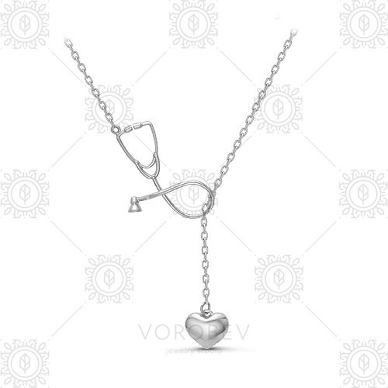 Stethoscope NecklaceMedical JewelleryDoctor GiftNurse Etsy