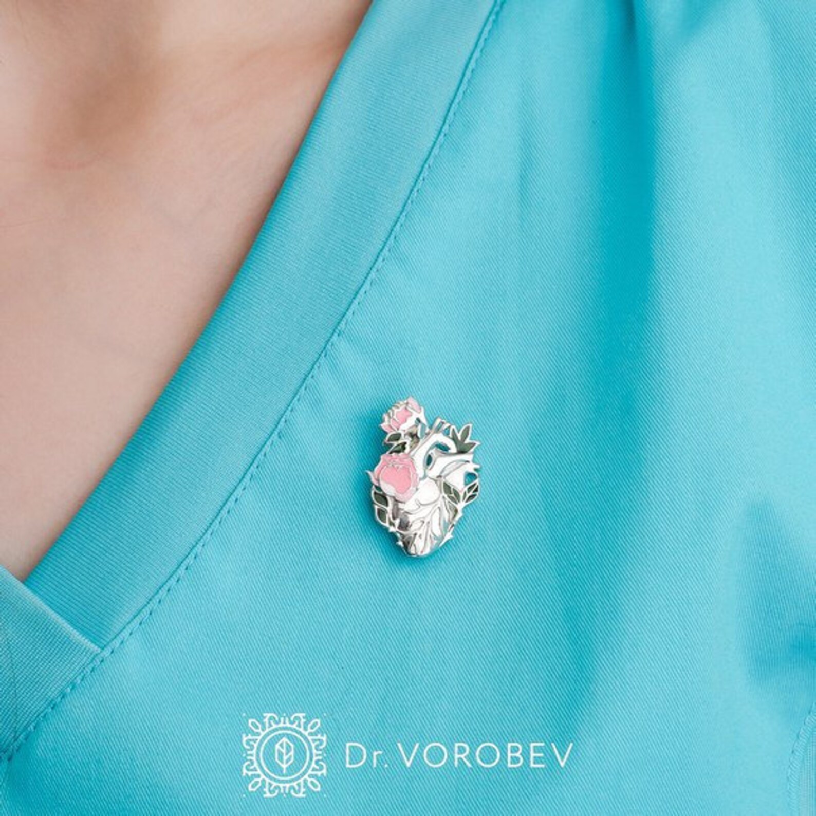 Anatomical Heart BroochMedical Student GiftMedical Etsy