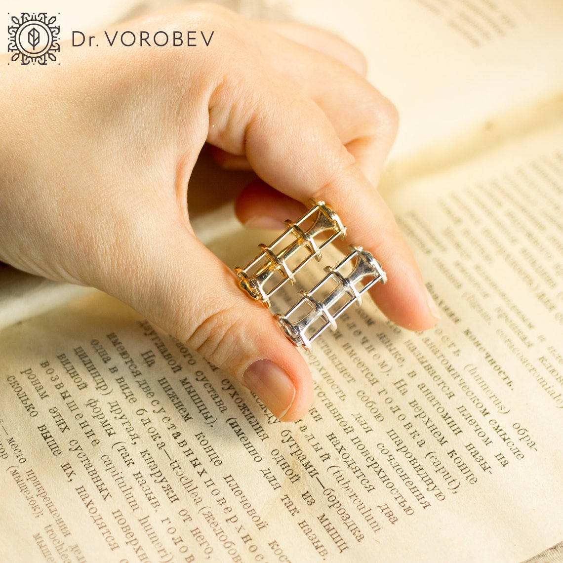 Ilisarov BroochBones BroochAnatomy Etsy