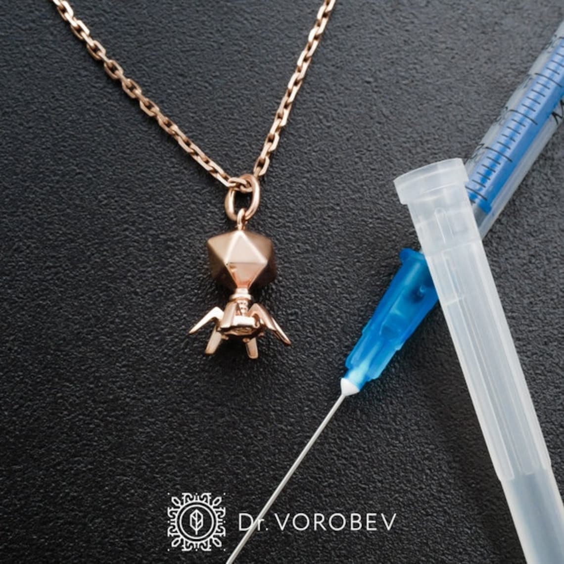 Biology Necklace Biology Pendant Medical Jewellery Etsy