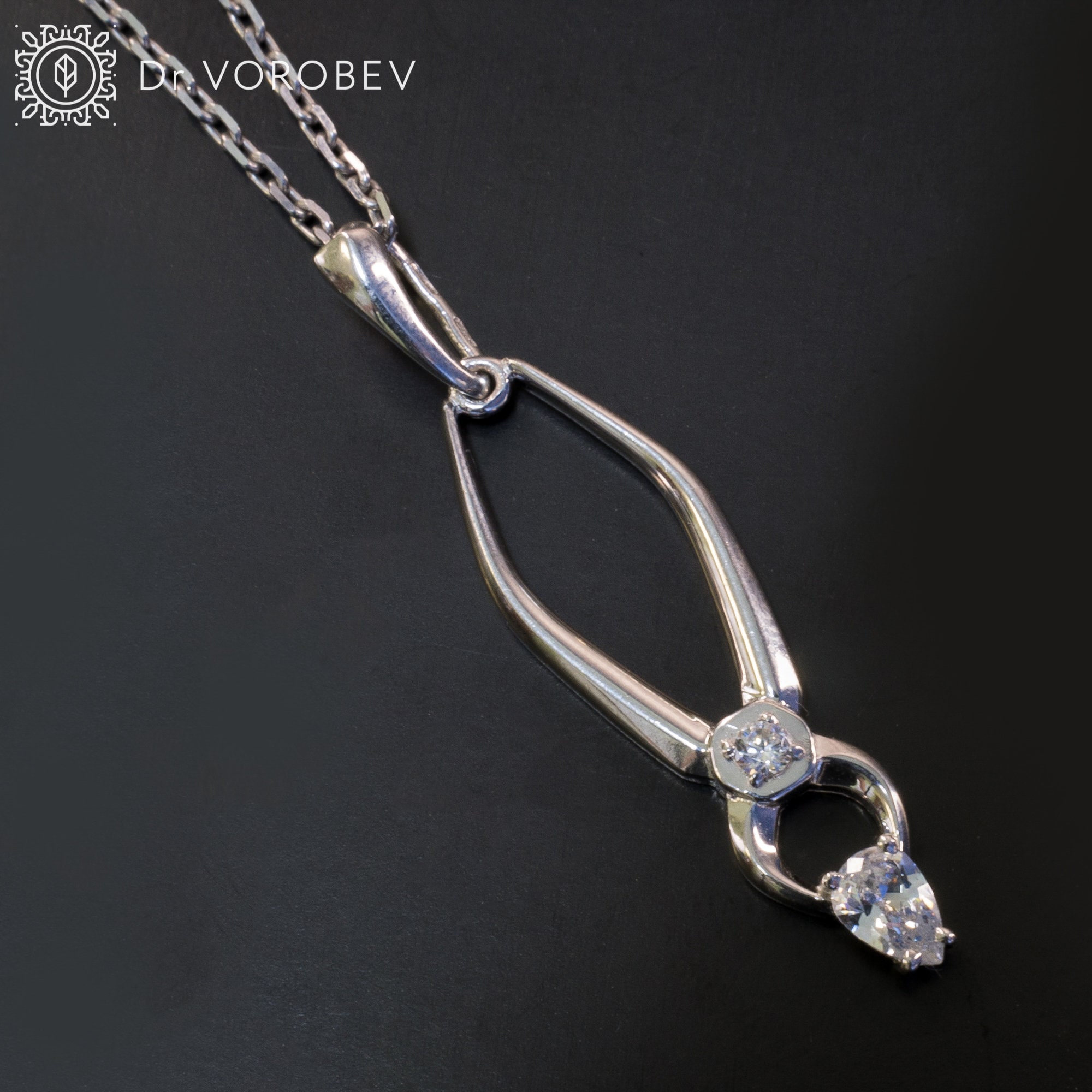 Silver Forceps NecklaceDentist JewelleryMedical Etsy