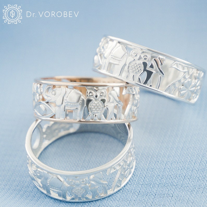 Silver Happiness Ring Good Luck Ring Good Luck Charm Etsy