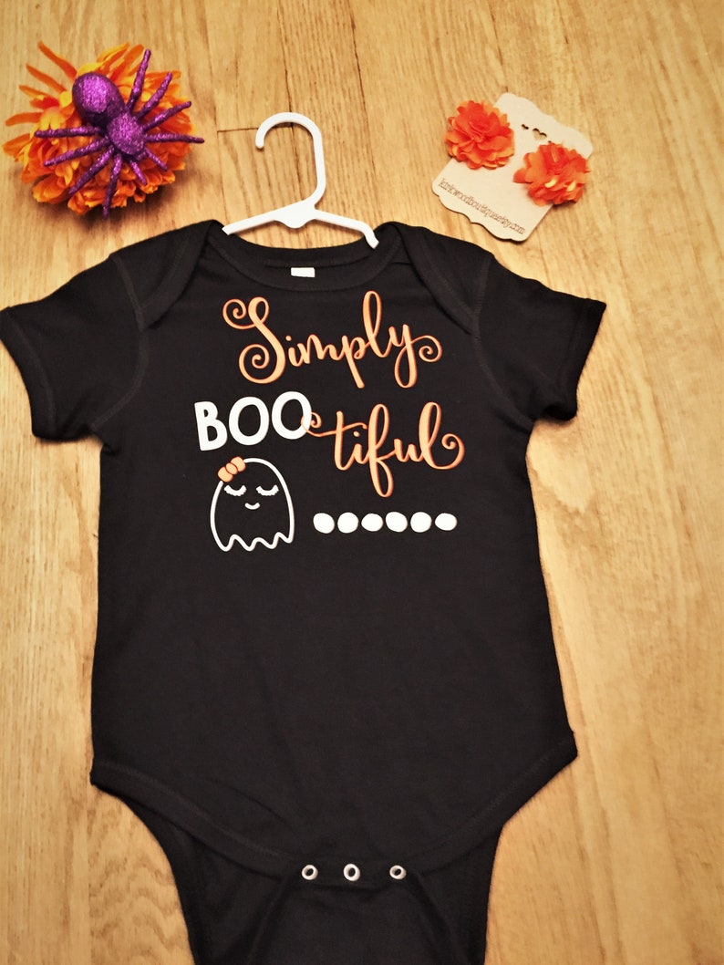 Halloween onesie,Baby Boo tiful shirt Baby Halloween Onesie