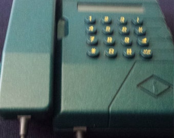 1 Téléphone vintage vert manuel . téléphone fixe , Old Phone,Retro téléphone Vintage,téléphone à carte ,