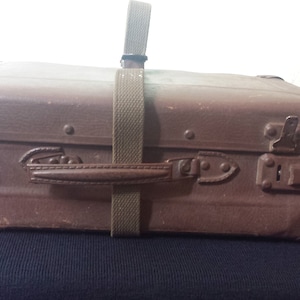 Maleta de mimbre de plástico retro, caja de maleta de ratán con cerradura  de correa de cuero, caja de almacenamiento de mimbre para picnic al aire