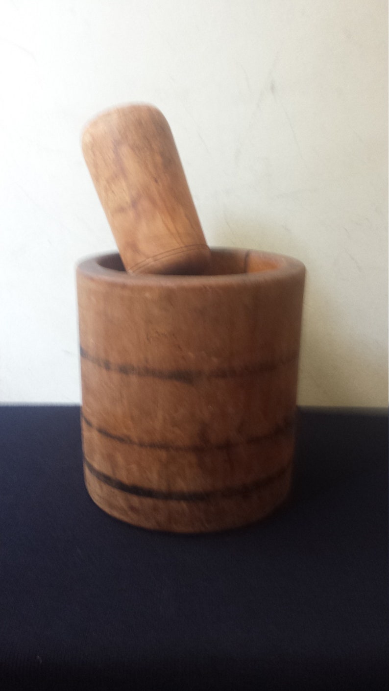 Mortar and Pestle Large Size Mortar for Grinding Spices Etsy