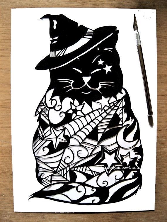 50+ Listen von Halloween Katze Vorlage! Malvorlage katzen katzen cat