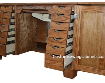Sewing Machine Cabinet, "Seamstress"