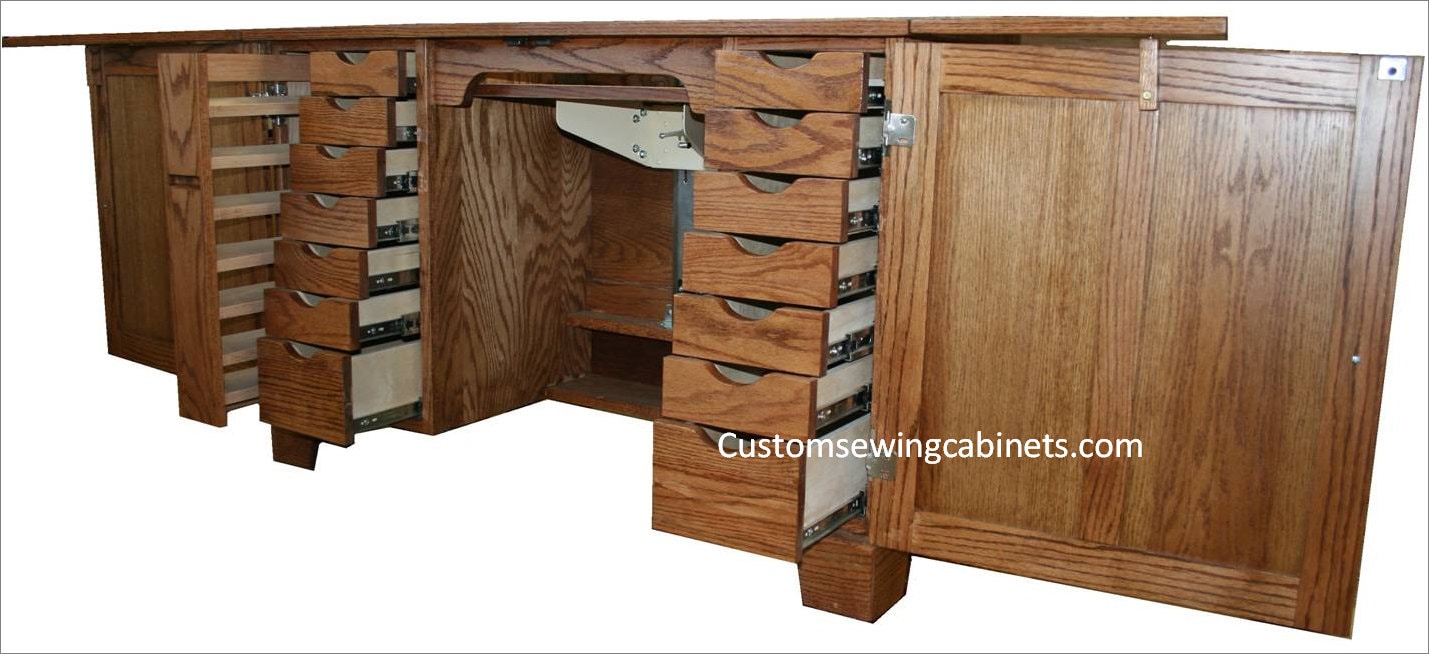 Sewing Machine Cabinet, seamstress 