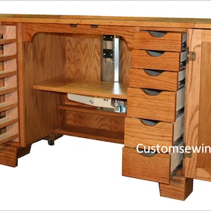 Sewing Machine Cabinet, "Classic Stitcher"