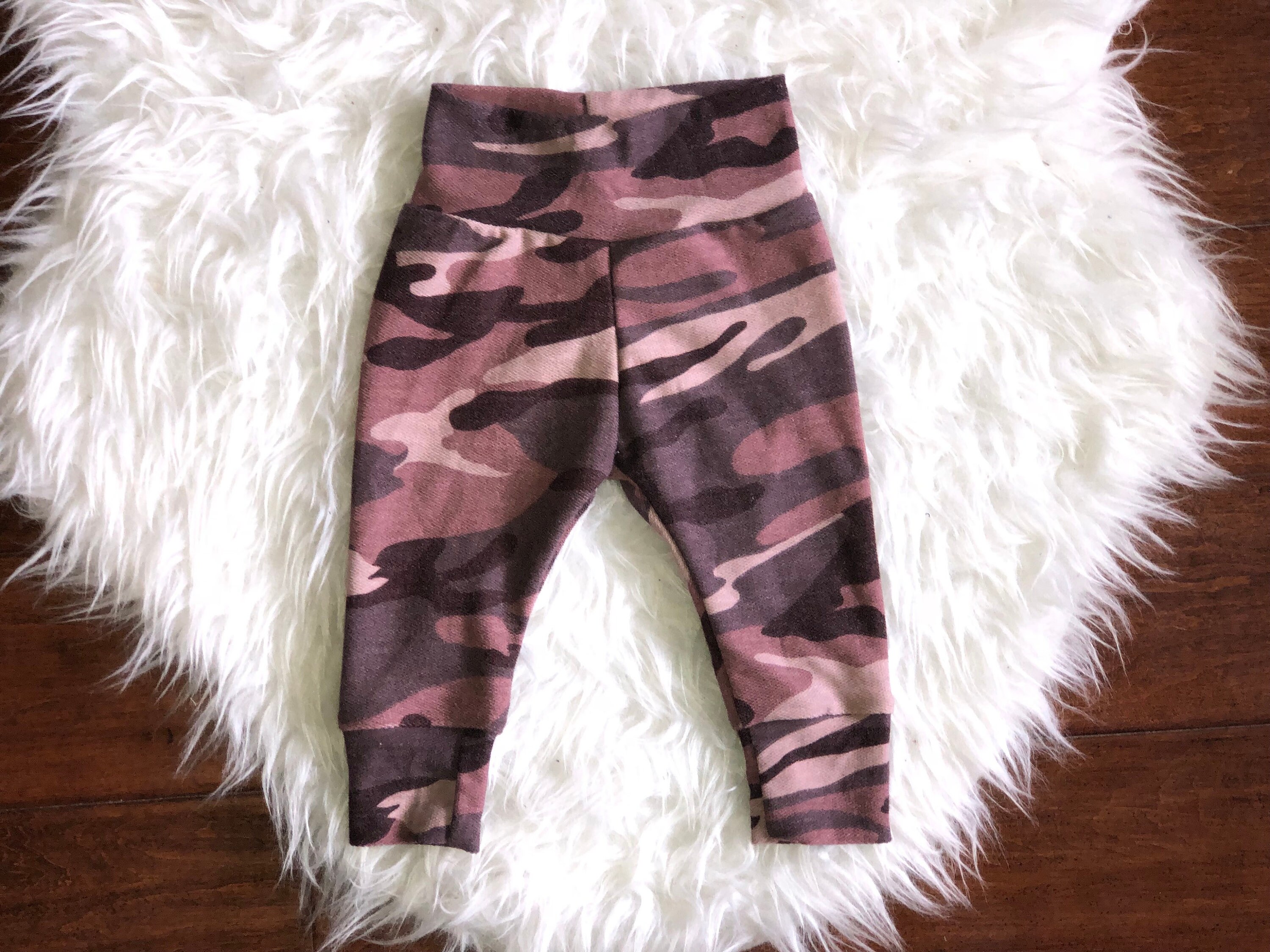 baby girl camo leggings