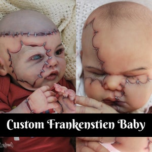 CUSTOM Frakensteins Monster Reborn Baby Doll