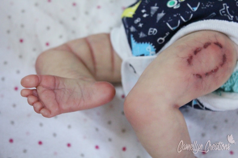 CUSTOM Zombie Reborn Baby Doll Etsy