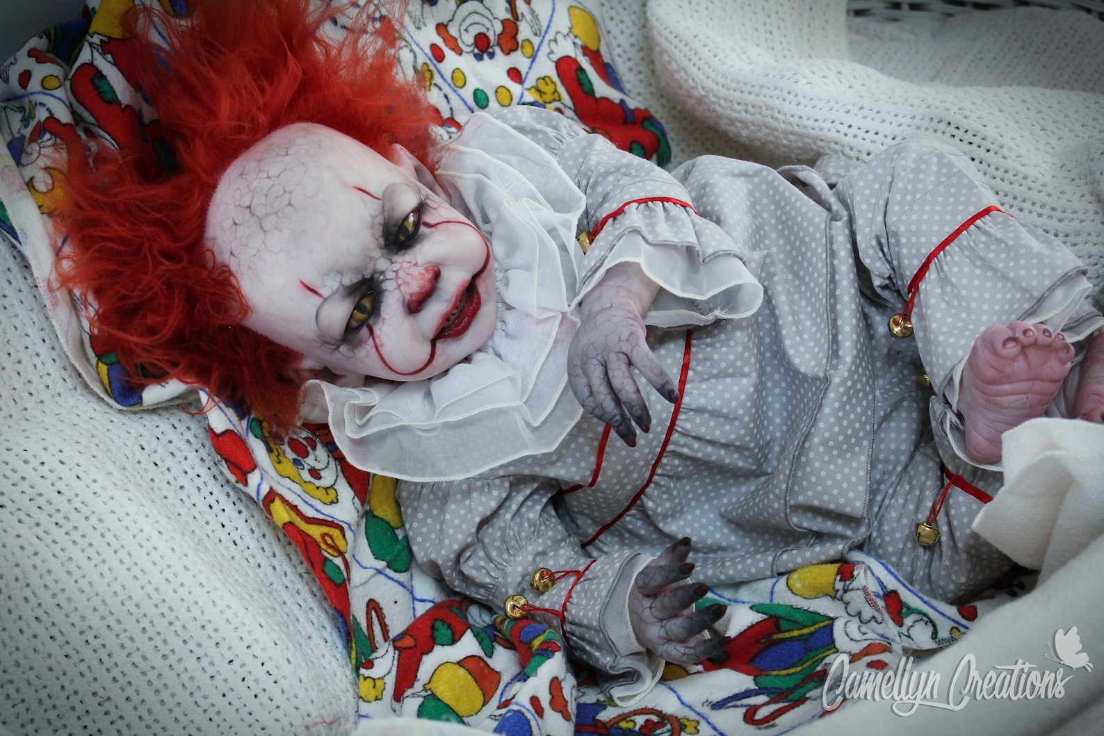 CUSTOM Pennywise Clown Reborn Baby Doll Etsy
